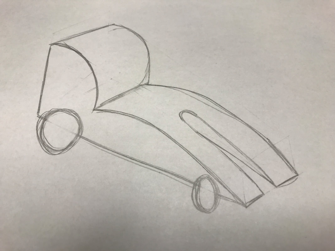 co2 car designs drawings